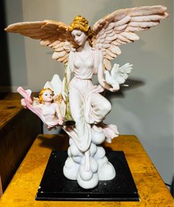 Angels and Dove Statue