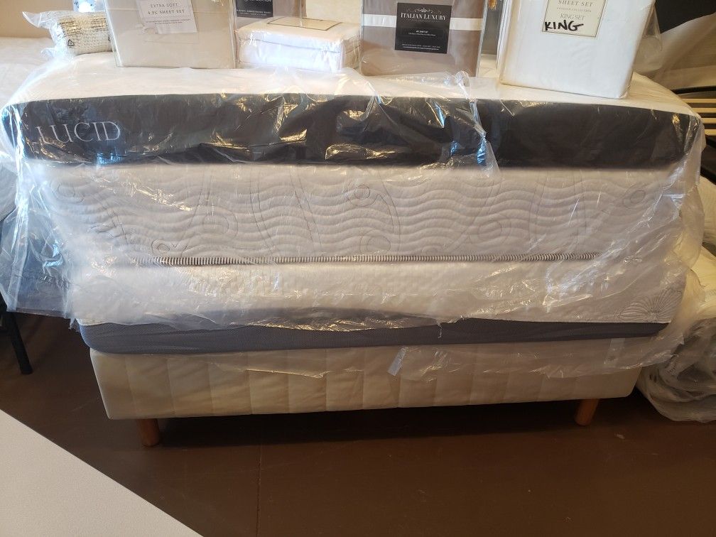 Twin size mattresses start at $100 full size mattresses start at $179 California king mattress in the store $349