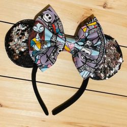Jack & Sally Disney Ears