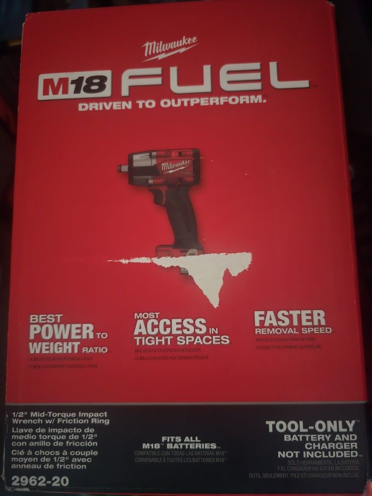 Milwaukee M18 Impact Wrench 1/2