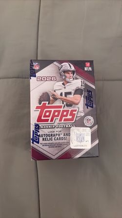 2026 Topps football card blaster box