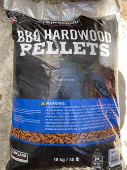BBQ hardwood pellets