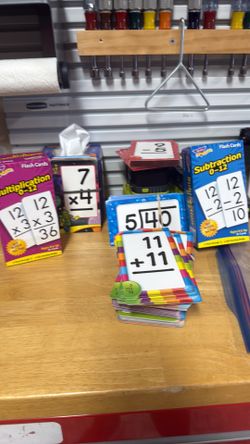 Math flashcards