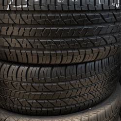 Set Of Tires (4) 195-60-15 Goodyear