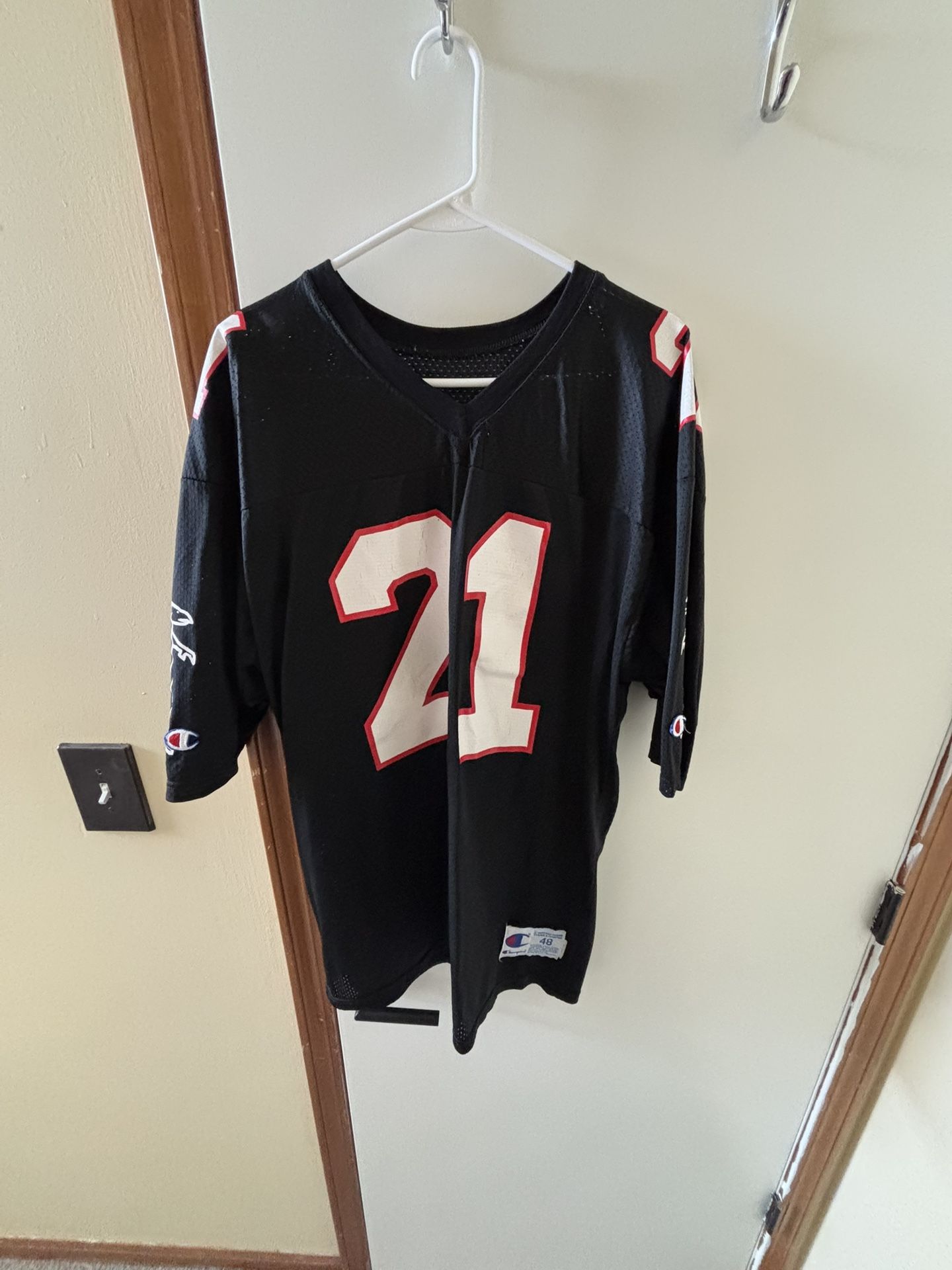 Deon Sanders Jersey Champion Size L