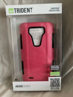 Trident LG G3 Aegis Case~ Pink~ Brand New