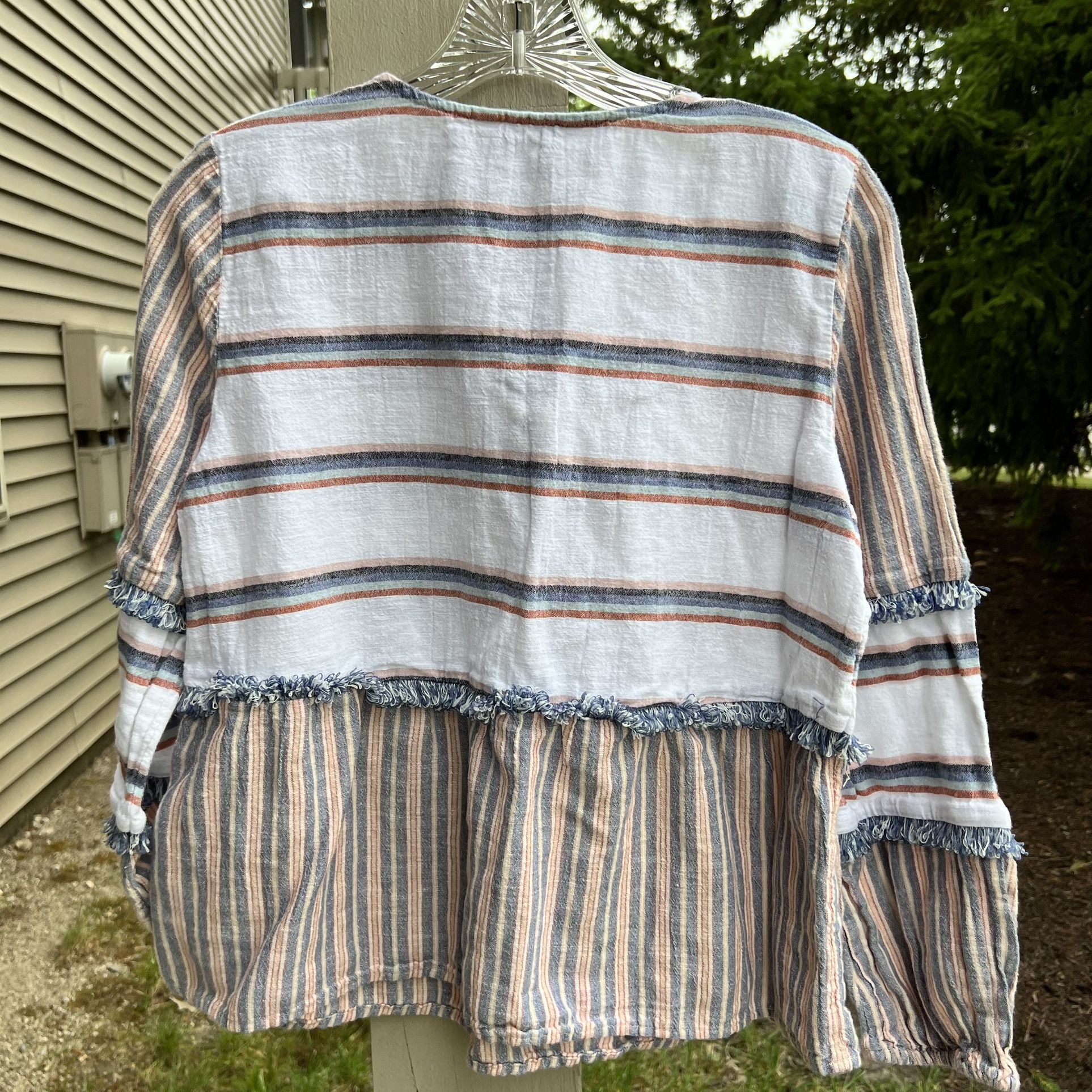 American Eagle Outfitters Long Sleeve Boho Blouse