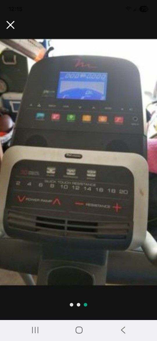 Elliptical trainer