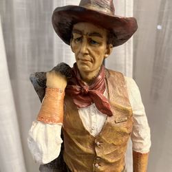 Cowboy Statue Figure
