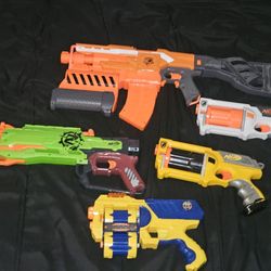 Assorted Nerf Guns(Bullets Not Included)