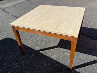 Vintage MCM Marble Top Coffee Table