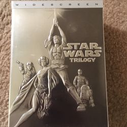 Brand new seal box Star Wars Trilogy DVD