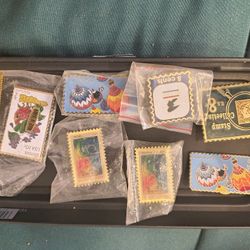 Postage Stamp Collectible Pins