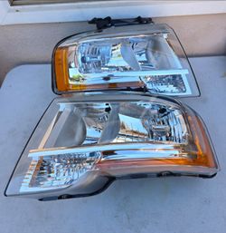 15-17 Ford Expedition Headlights Luces Calaveras Micas Faros Focos Faroles Headlamps
