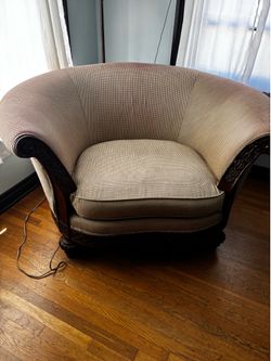 Solid wood antique chair