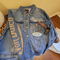New Jean Jacket With Tags 