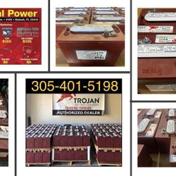 Baterías De 1 Año De Garantía Nuevas Para Carros De Golf 