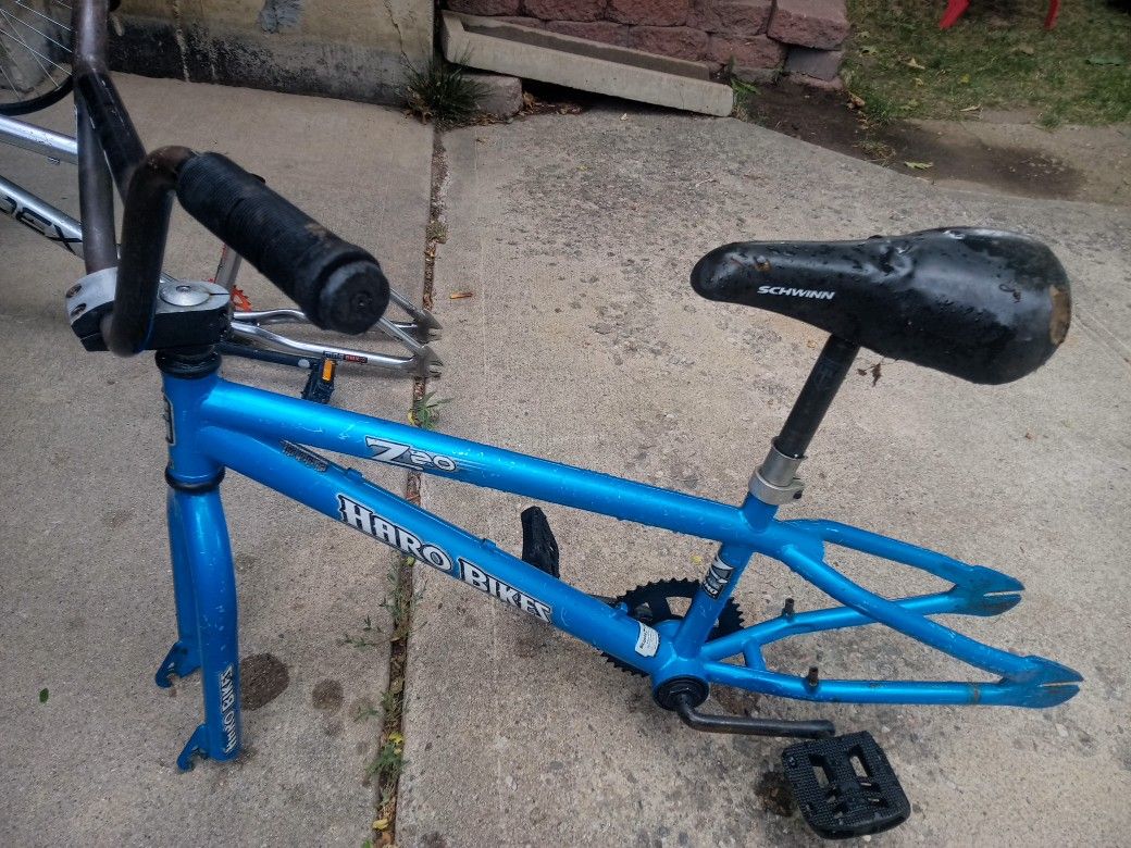 Late 80s Early 90s HARO BMX Bike Frame 