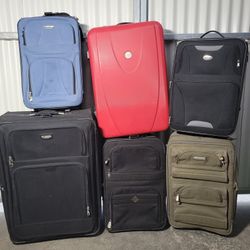 Suitcases Different Sizes