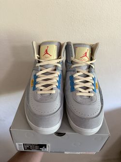 Jordan 2 Union Grey Fog 10.5 USED