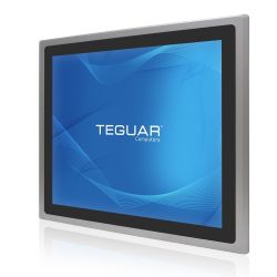 Teguar TD-45-19P Industrial 19” Touchscreen Monitor – IP66 – High Brightness – NEW (Open Box)