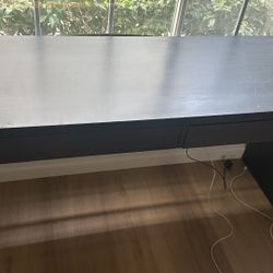 Ikea MICKE desk Black Brown