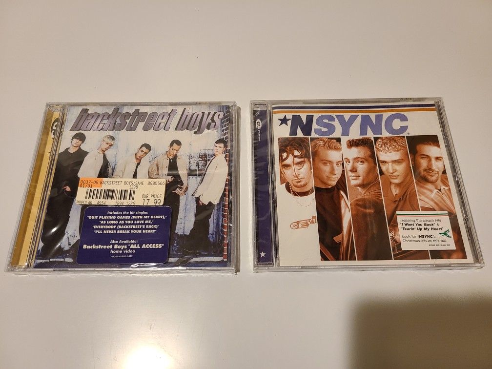 NSYNC & Backstreet Boys 1st Albums
