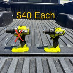 NEW RYOBI ONE+ HP 18V Brushless Cordless Compact 1/2 in. Drill/Driver (Tool Only) **FIRM PRICE**