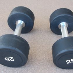 Set Of 25 Dumbbell Hand Weighs