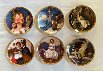Norman Rockwell Collectors Plates