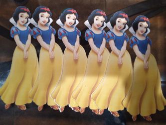 Snow White cutouts