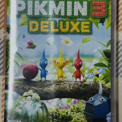 Pikmin 3 Deluxe - Nintendo Switch With Case Tested/Works Fast Shipping T689