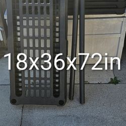 Heavy Duty Plastic Storage Shelve