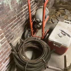 Rigid Upright 1500A Drain Cleaning Machine 