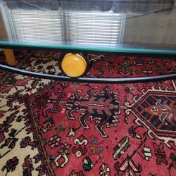 Glass Top Coffee Table