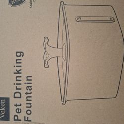 veken animal water fountain eletric self use