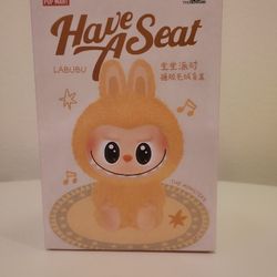 POP MART The Monsters - Labubu "Have A Seat" Series (Flocked Vinyl Figure / Blind Box)