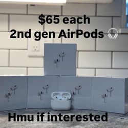 2nd Gen AirPods 