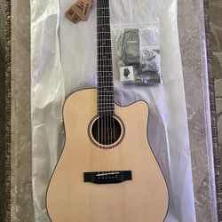 New Donner Acoustic Guitar Bundle