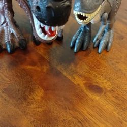 Dinosaurs Working and Walking 