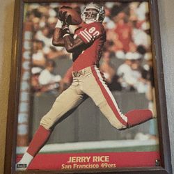 San Francisco 49er’s Jerry Rice