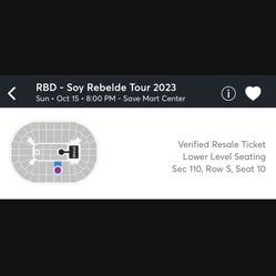 Rebelde Concert 