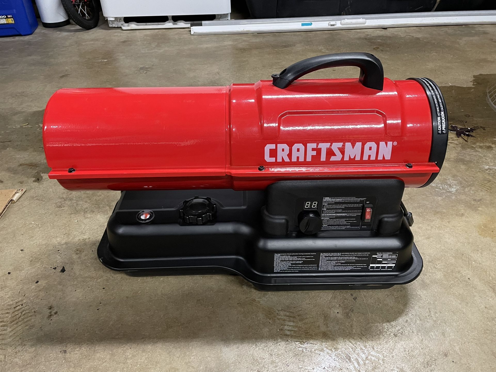 Craftsman Forced Air Kerosene Heater (80,000 BTU) for Sale in Shingle  Springs, CA - OfferUp