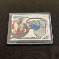 Topps Star Wars The Rise Of Skywalker Snap Wexley Vehicle Medallion