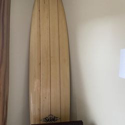 Custom Limited Ed 9ft 3in Surfboard Ed Sakal /balsa Wood