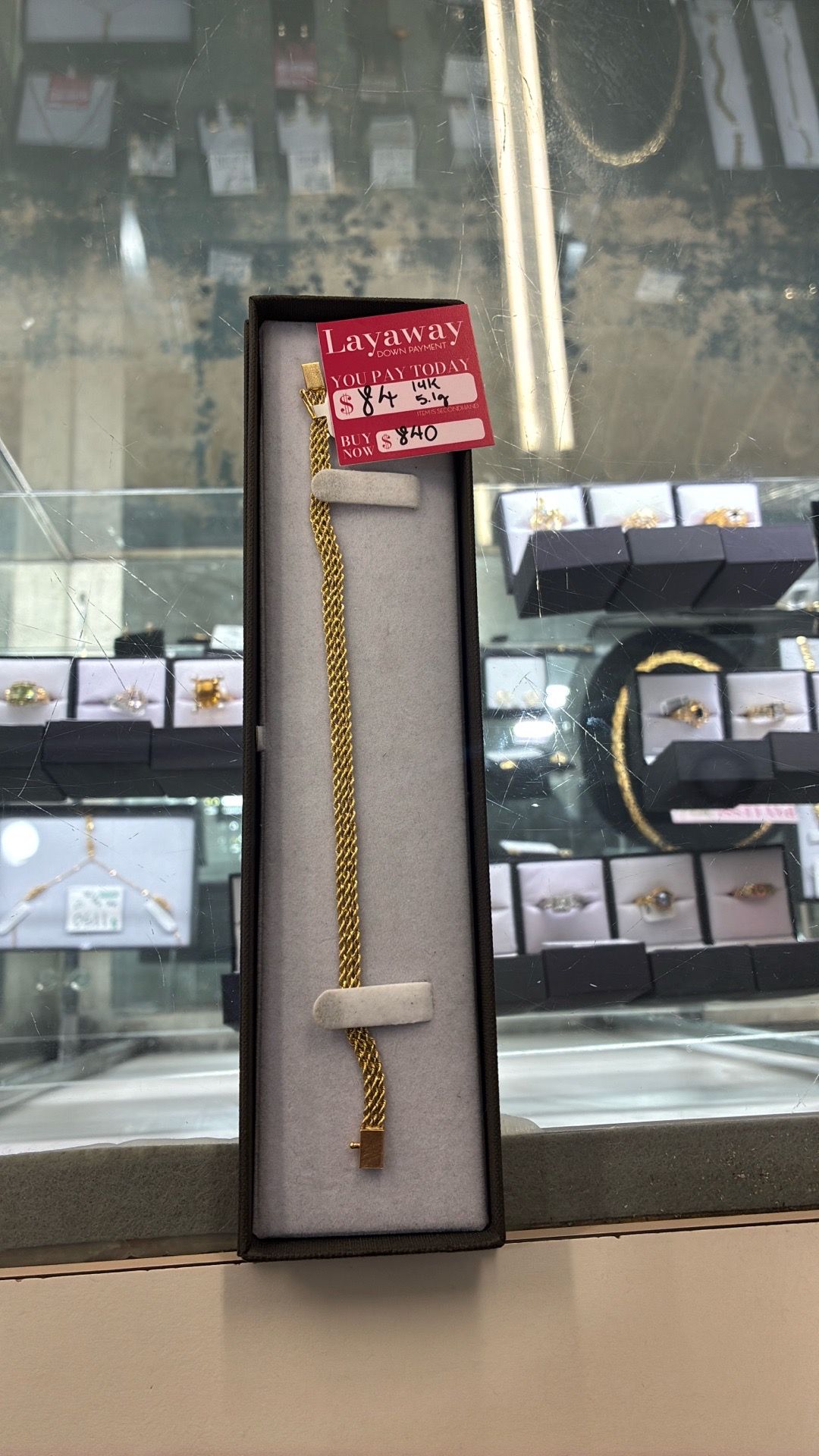 Rope Bracelet 14k