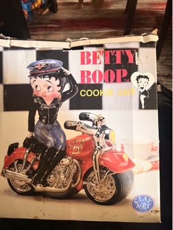 Betty Boop Cookie Jar 2000 Clay Art