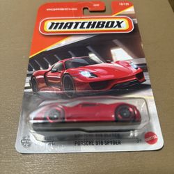 Matchbox Porsche 918 Spyder 