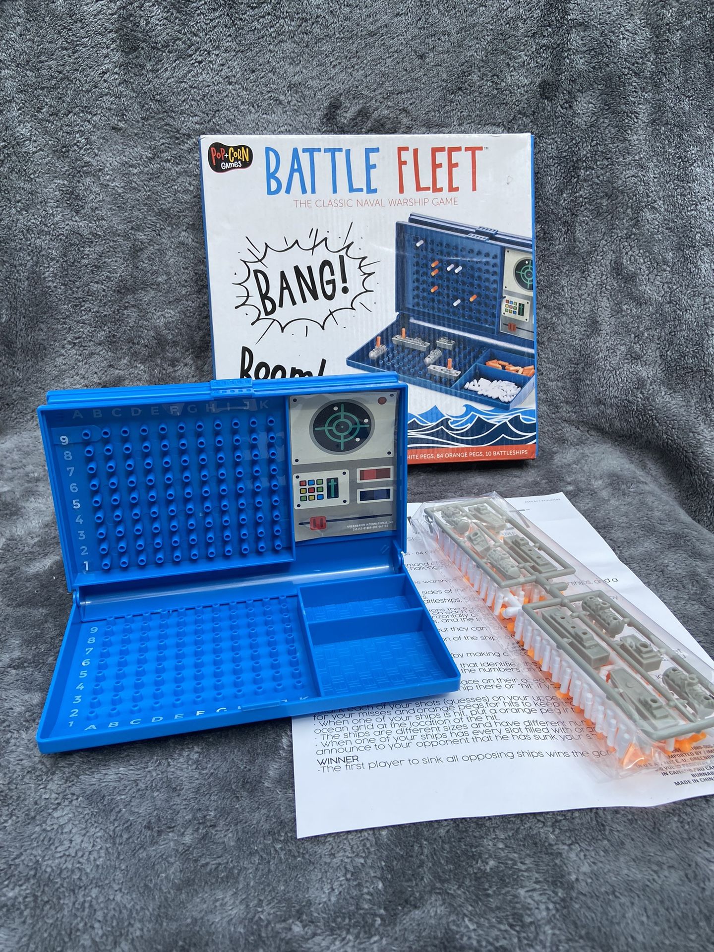 Battle Fleet: The Classic Naval Warship Game Sea Battle – Brand New