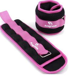 New Padded Velcro Ankle Straps For Cable Machines. Ink 